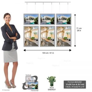 Combo escaparate inmobiliaria