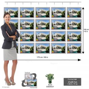 Expositores para escaparates inmobiliario